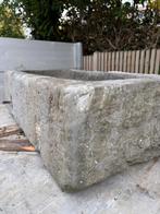 Antieke arduinen uitgietbak /pompbak Voor info graag bellen, Ophalen