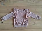 Hema lichtroze badstof trui - Maat 86-92, Kinderen en Baby's, Babykleding | Maat 86, Gebruikt, Ophalen of Verzenden, Hema, Truitje of Vestje