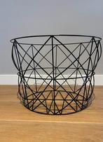 Mand, dekenmand, Huis en Inrichting, Woonaccessoires | Schalen en Manden, Ophalen, Overige materialen, Mand, Rond