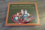 spel 'Weet wat je eet'  Compleet en in goede staat, Drie of vier spelers, Ophalen of Verzenden, Zo goed als nieuw