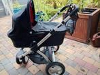 Maxi Cosi mura kinderwagen reiswieg zwart/rood, Ophalen, Zo goed als nieuw, Maxi-Cosi, Verstelbare duwstang