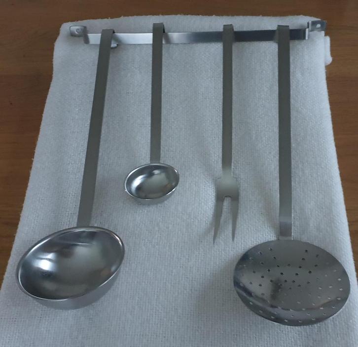 Gero Zilmeta Bestekset - 4 Delig, Huis en Inrichting, Keuken | Bestek, Gebruikt, Bestekset, Rvs of Chroom, Vaatwasserbestendig