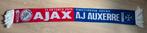 Ajax - Auxerre sjaal 19-10-2010, Verzamelen, Ophalen of Verzenden, Ajax, Vaantje of Sjaal