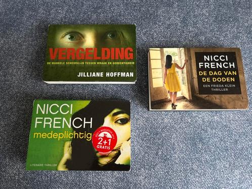 3 Spannende Thrillers - Nicci French & Hoffman, Boeken, Thrillers, Gelezen, Nederland, Ophalen of Verzenden