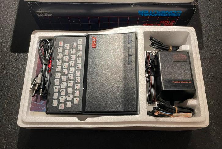 Sinclair ZX81 personal computer uit 1982 Vintage! Compleet!, Computers en Software, Vintage Computers, Ophalen of Verzenden