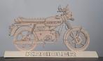 Thema silhouet Kreidler Florett RMC gelaserd, Ophalen of Verzenden, Nieuw, Wandklok