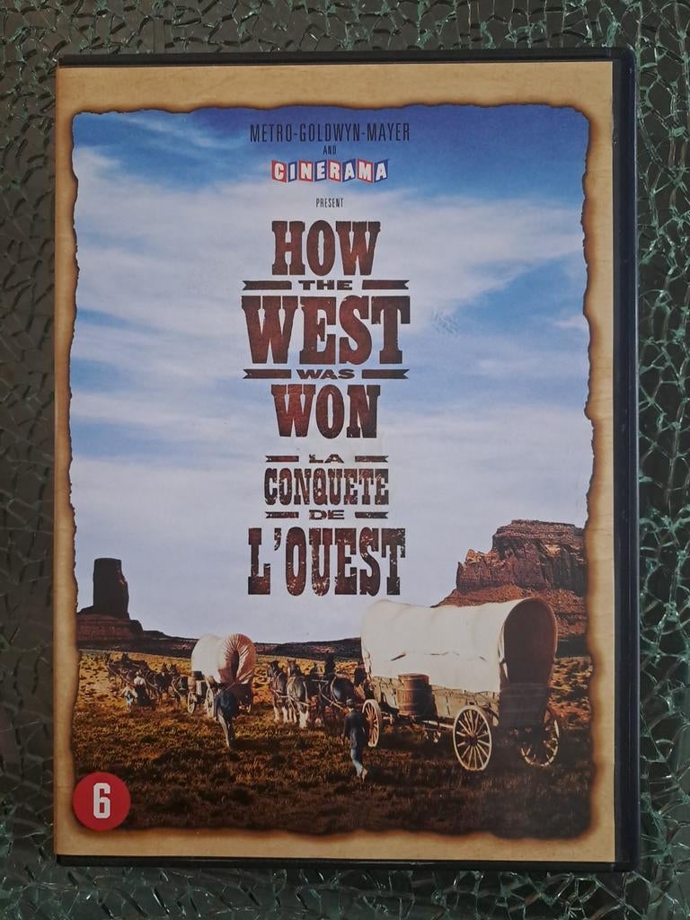 How the west was won (dvd), Ophalen of Verzenden, Zo goed als nieuw, Actie en Avontuur, Alle leeftijden