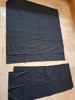 3 stukken zwarte stof, 120 cm of meer, Zwart, Nieuw, Ophalen of Verzenden
