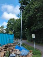 lichtmast / bouwlamp op betonplaat, Ophalen, Zo goed als nieuw, 200 tot 500 watt, Lamp met armatuur