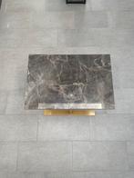 Bijzet tafel Marmer, Ophalen, Overige materialen, 55 tot 75 cm, Zo goed als nieuw