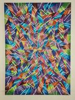 Abstract Kunstwerk - Andre Cramer, Antiek en Kunst, Ophalen