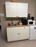 Complete witte ikea kitchenette, Ophalen, 100 tot 150 cm, Wit, Zo goed als nieuw