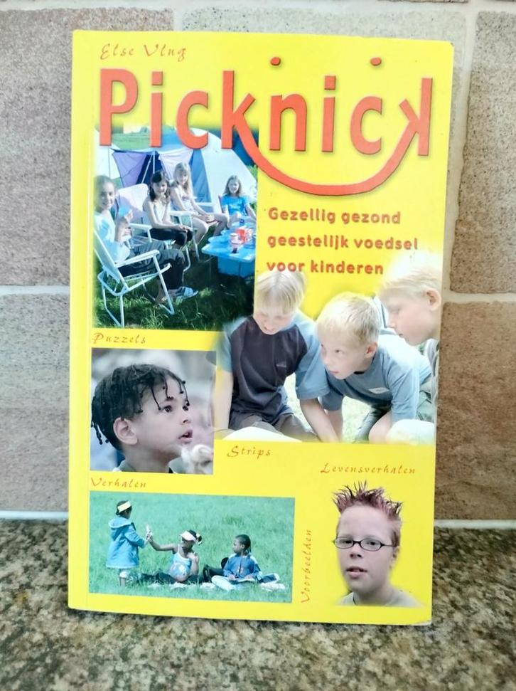 E. Vlug - Picknick. Gezellig gezond geestelijk voedsel Kids, Boeken, Godsdienst en Theologie, Zo goed als nieuw, Ophalen of Verzenden