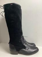 McGregor laarzen leer/ suede mt 38, Zwart, Ophalen of Verzenden, Hoge laarzen, McGregor