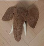 Vilten Olifant Muurdecoratie, Ophalen, Zo goed als nieuw, Wanddecoratie