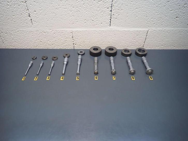 3 punts binnen micrometers 6 t/m 40mm Tesa, Doe-het-zelf en Verbouw, Draaibanken