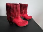 Rode laarsjes van El Naturalista, Ophalen of Verzenden, Zo goed als nieuw, Rood
