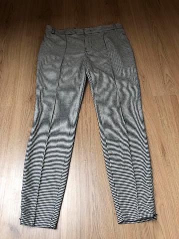 Set zwart witte broek 38 pied de poule beschikbaar voor biedingen