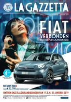 Folder Fiat & Abarth modellen (Salon van Brussel - 2019), Verzenden, Zo goed als nieuw, Overige merken