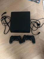 Ps4 slim 500 gb + 2 controllers + 15 games, Spelcomputers en Games, Spelcomputers | Sony PlayStation 4, Ophalen, Zo goed als nieuw