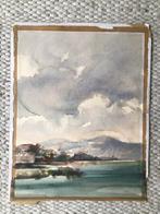 Aquarel Italië van Hen Euverman, Antiek en Kunst, Ophalen