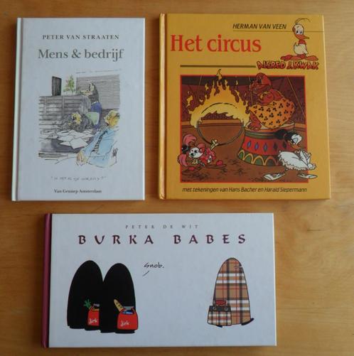 BURKA BABES + Mens & Bedrijf - Straaten + Alfred J Kwak VEEN, Boeken, Stripboeken, Gelezen, Meerdere stripboeken, Ophalen of Verzenden