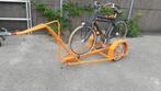 fietskar om fiets te vervoeren, Ophalen, Gebruikt, Kinderkar