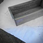 Bak RVS, Tuin en Terras, Bloembakken en Plantenbakken, Ophalen, Tuin, Gebruikt, Vierkant