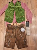 Lederhose 48 gilet overhemd kousen oktoberfeest, Ophalen, Zo goed als nieuw, Maat 48/50 (M), Marjo