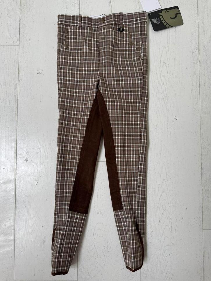 Ruitergilde rijbroek maat 158 lerenzit, Dieren en Toebehoren, Paardrijkleding, Nieuw, Kinderen, Onderkleding, Ophalen of Verzenden