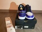 Nieuw Jordan 1 low court purpel White, Kleding | Heren, Schoenen, Ophalen of Verzenden, Nieuw, Wit, Nike Jordan