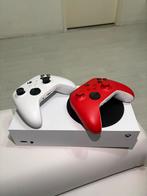 Xbox Series S Bundel Console + 2 Controllers - Wit/Rood, Spelcomputers en Games, Ophalen of Verzenden, Zo goed als nieuw