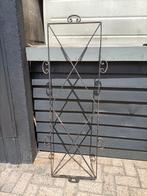 Vintage gietijzeren deur rek. Industrieel rooster., Ophalen, Gebruikt