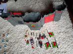 Grijs opklapbaar kasteel met accessoires van Playmobil, Ophalen of Verzenden, Gebruikt, Complete set, Duplo