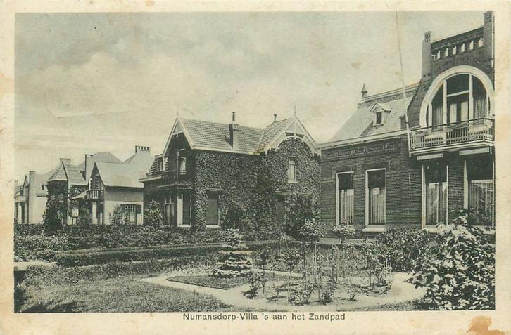 701285031 Numansdorp Zandpad, Verzamelen, Ansichtkaarten | Nederland, Zuid-Holland, Voor 1920, Verzenden