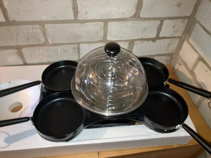 Princess Classic Cromette Fondue Set, Witgoed en Apparatuur, Gourmetstellen, Zo goed als nieuw, 4 t/m 7 personen, Ophalen of Verzenden