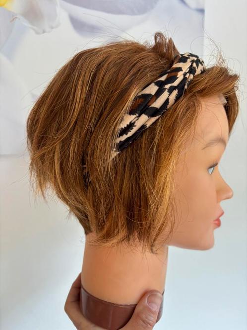 Korte pruik, zijscheiding, human hair, nieuw, Sieraden, Tassen en Uiterlijk, Uiterlijk | Haarverzorging, Nieuw, Pruik of Haarverlenging