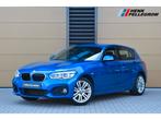 BMW 1-serie 118i High Executive * M Sportpakket * LED * Stoe, 65 €/maand, Gebruikt, Met garantie (alle), Blauw