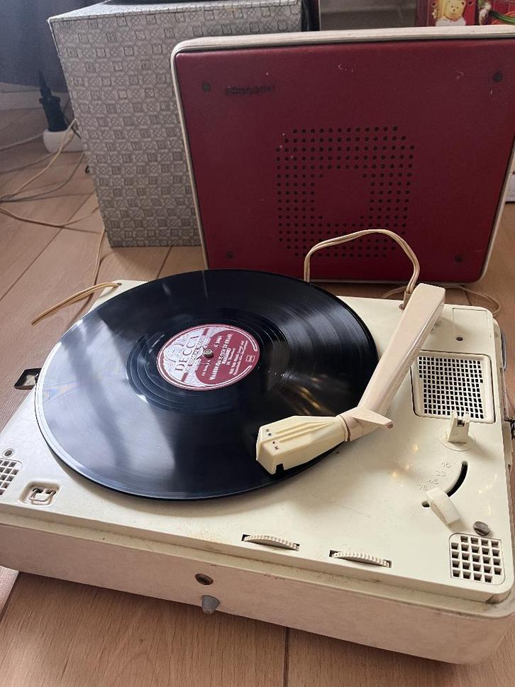 Philips AG4456 koffergrammofoon uit 1961, Antiek en Kunst, Antiek | Tv's en Audio, Ophalen of Verzenden