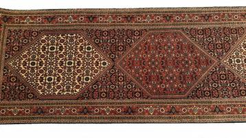 Perzisch tapijt Bidjar Loper 396x80/Vloerkleed/Kelim/Oosters beschikbaar voor biedingen