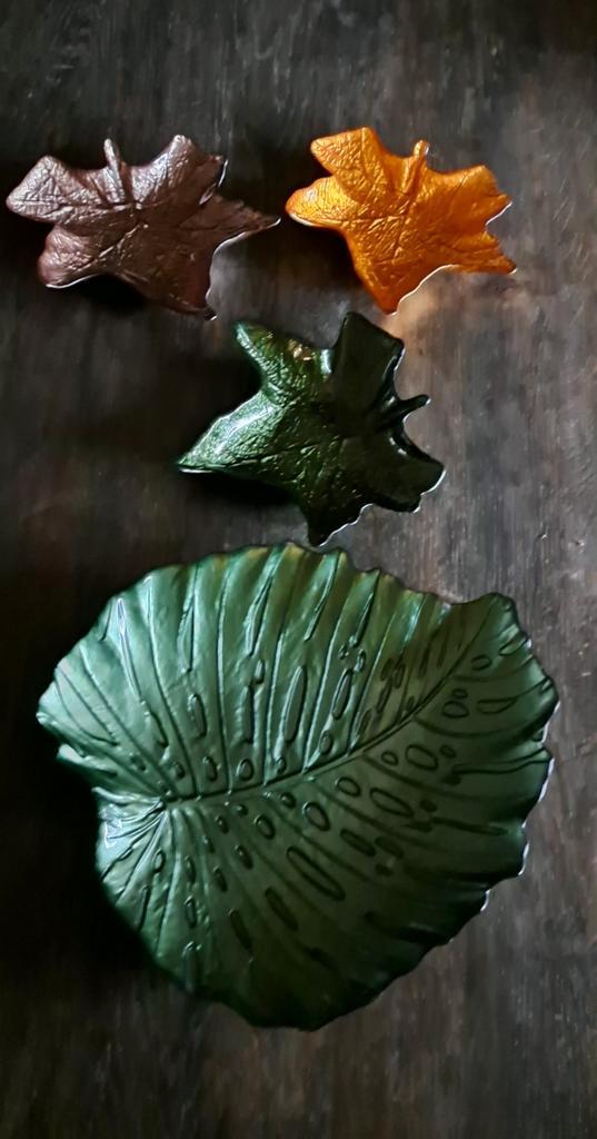 Set glazen schalen, Huis en Inrichting, Woonaccessoires | Schalen en Manden, Zo goed als nieuw, Schaal, Overige vormen, Glas, Ophalen of Verzenden