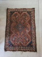 Origineel Perzisch tapijt, wol, Ophalen, Gebruikt, 100 tot 150 cm, Rood