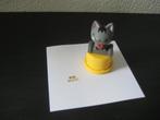 Chinese/Japanse tekst stempel met kat, Hobby en Vrije tijd, Stempelen, Ophalen of Verzenden, Nieuw, Overige typen