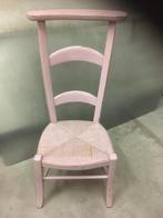 2 VERSCHILLENDE BIDSTOELTJES, Huis en Inrichting, Stoelen, Ophalen, Gebruikt