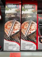 WEBER CHAR-BASKET HOUTSKOOLHOUDERS, Tuin en Terras, Barbecue-accessoires, Ophalen of Verzenden, Zo goed als nieuw