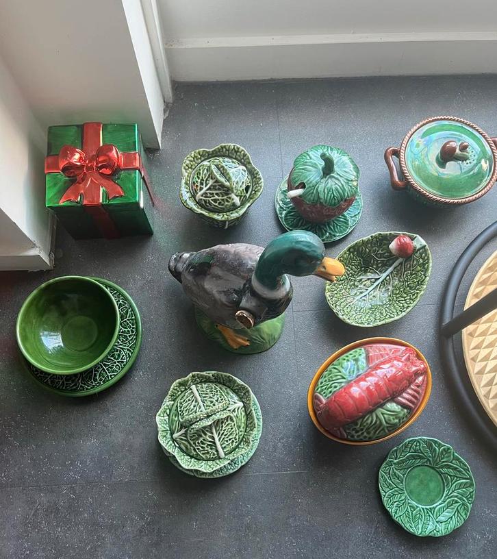 Geo Kreeft Terrine Izgst, Huis en Inrichting, Keuken | Servies, Zo goed als nieuw, Schaal of Schalen, Overige stijlen, Keramiek