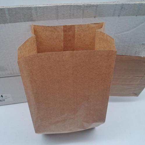 Papieren kraft zakjes – bruin – ca. 1000 stuks – onbedrukt, Huis en Inrichting, Keuken | Keukenbenodigdheden, Nieuw, Ophalen of Verzenden