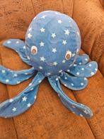 Blauwe knuffel octopus met sterren, Kinderen en Baby's, Speelgoed | Knuffels en Pluche, Ophalen of Verzenden, Zo goed als nieuw