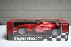1:18 Super Max Formule 1 auto rood met licht en geluid (2), Ophalen of Verzenden, Nieuw, Auto, Overige merken