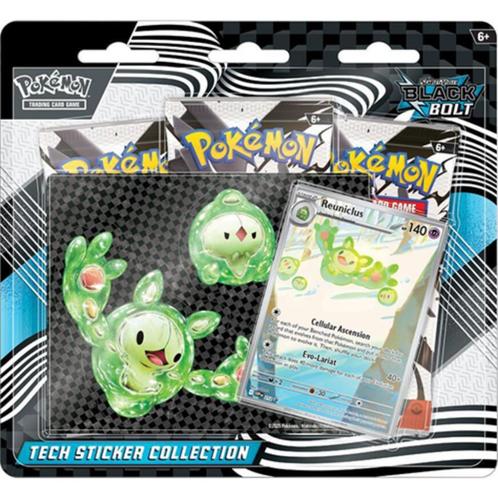 Black Bolt Tech Sticker Collection Reuniclus, Hobby en Vrije tijd, Verzamelkaartspellen | Pokémon, Nieuw, Overige typen, Foil